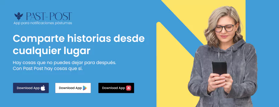 Descarga Past Post - App para mensajes futuros y legado patrimonial